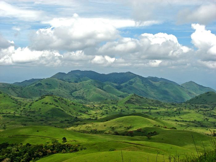 A view of Chyulu Hills National Park